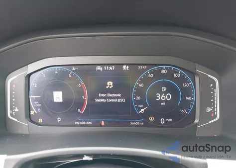 2021 Volkswagen Atlas 2.0T Sel Premium z USA, uszkodzony, nr VIN 1V2TP2CA1MC555227